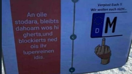 "Verpisst Euch!" – Oberbayerische Miesbacher wollen keine Münchner sehen