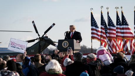 "Wir werden in irgendeiner Form zurückkehren": Donald Trump verabschiedet sich aus Präsidentenamt
