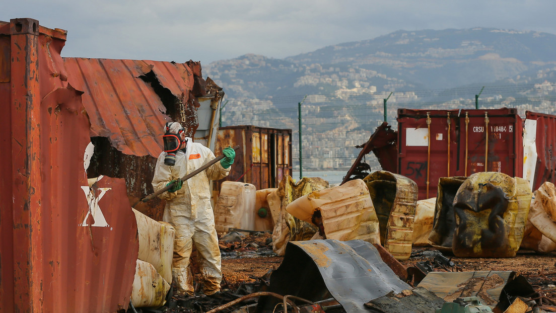 Gefährliche Chemikalien aus Beiruter Hafen sollen nach Deutschland geschickt werden