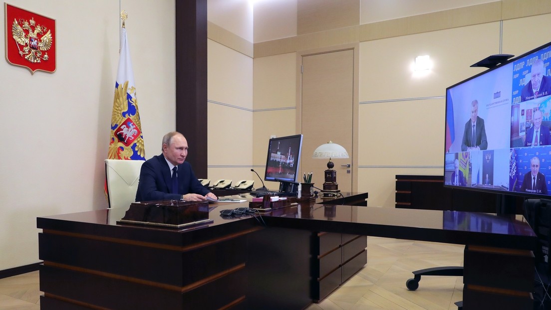 Putin: Schließung von TV-Sendern in der Ukraine ein Zeichen von Doppelmoral