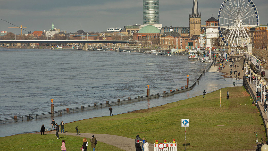 Düsseldorf: Verweilverbot am Rheinufer nach Überfüllung am Wochenende