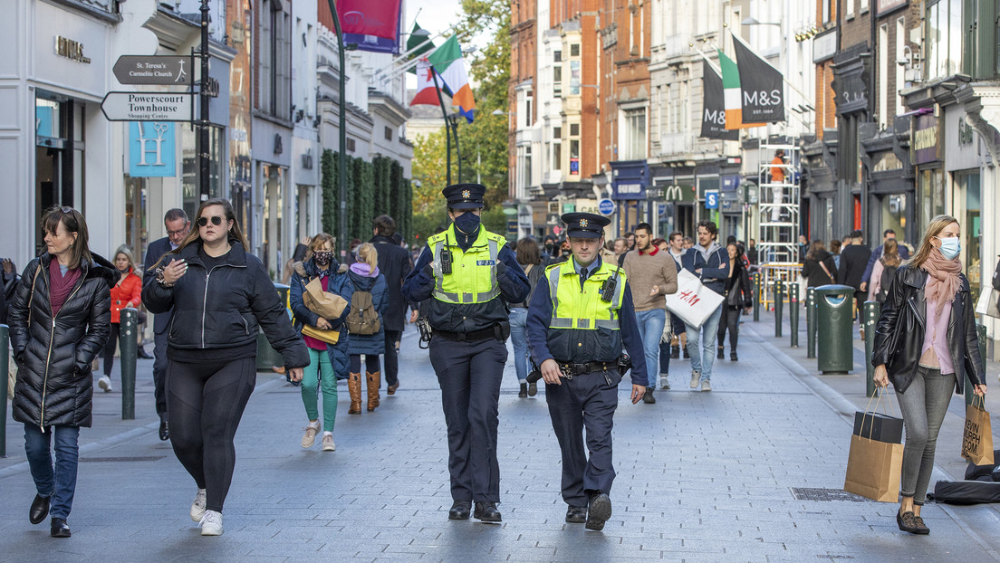 Proteste gegen Lockdown-Verlängerung in Dublin eskalieren