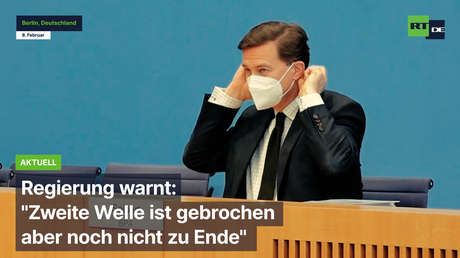 Regierung warnt: "Zweite Welle ist gebrochen aber noch nicht zu Ende"