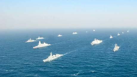 Russische Schiffe für internationale Marineübung AMAN 2021 in Pakistan eingetroffen