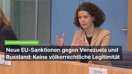 Auswärtiges Amt stellt EU-Sanktionsregime gegen Russland und Venezuela über das Völkerrecht