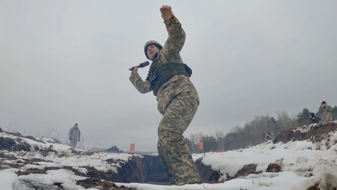 Vitali Klitschko absolviert Militärtraining – DPA schreibt von Übung "für Abwehr russischer Panzer"