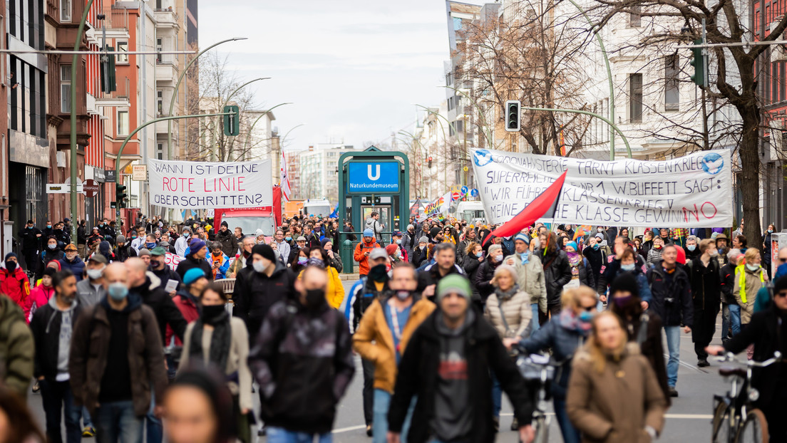 Demonstrationen gegen Coronamaßnahmen in Berlin – Protest jährt sich zum ersten Mal