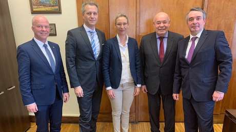 AfD-Delegation trifft in Moskau russische Politiker: "Wir brauchen keine ideologischen Scheuklappen"