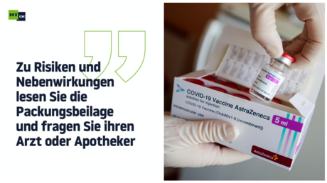 Kopfschmerzen bis zum Tod? – Wie eine Packungsbeilage den AstraZeneca-Impfstoff "sicher" machen soll