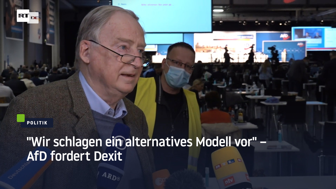 "Wir schlagen ein alternatives Modell vor" – AfD fordert EU-Austritt