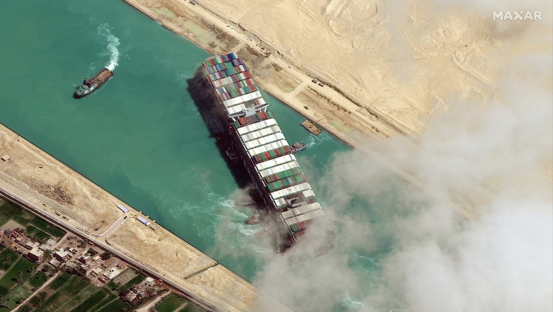 Ägypten beschlagnahmt Containerschiff Ever Given als Pfand im Entschädigungsstreit