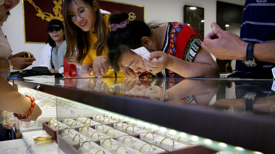 Medienberichte: China kauft wieder stark Gold an