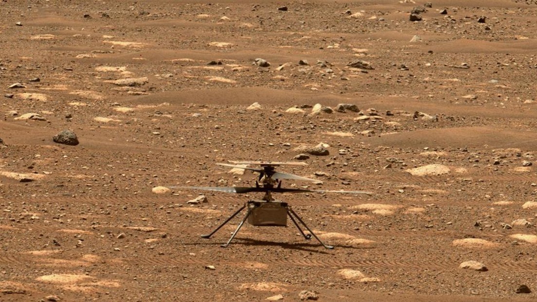 NASA-Hubschrauber fliegt im schnellen Fußgängertempo über den Mars