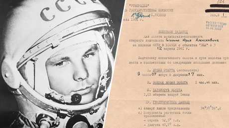 Russland veröffentlicht historische Dokumente zu Juri Gagarin und anderen Kosmonauten