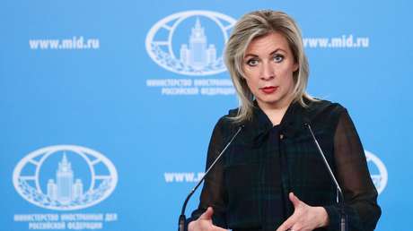 Sacharowa: CNN zeigt ukrainische Panzer als "Beweis" für Russlands angebliche Kriegsvorbereitung