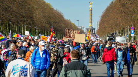 Berlin: 150 Festnahmen nach aufgelöster Corona-Demonstration