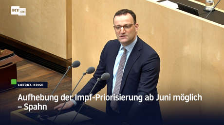 Jens Spahn: Aufhebung der Impf-Priorisierung ab Juni möglich