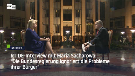Exklusiv-Interview mit Außenamtssprecherin Maria Sacharowa: "Der Westen lebt in einer Illusion"