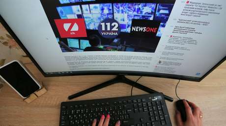 Nach Sendeverbot durch Selenskij: YouTube sperrt Konten dreier ukrainischer Oppositions-Kanäle