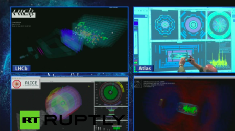 LIVE: CERN Teilchenbeschleuniger erprobt Protonen-Kollision nach 27 Monaten Pause