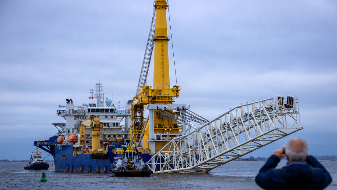 Arbeiten an Nord Stream 2 in der Ostsee laufen weiter