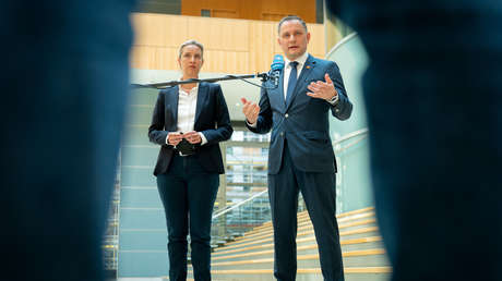 AfD setzt im Bundestagswahlkampf auf Spitzenduo aus Alice Weidel und Tino Chrupalla