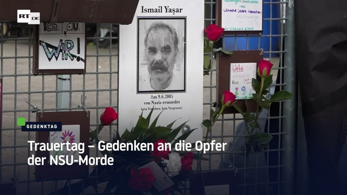 Nürnberg: Trauertag – Gedenken an die Opfer der NSU-Morde