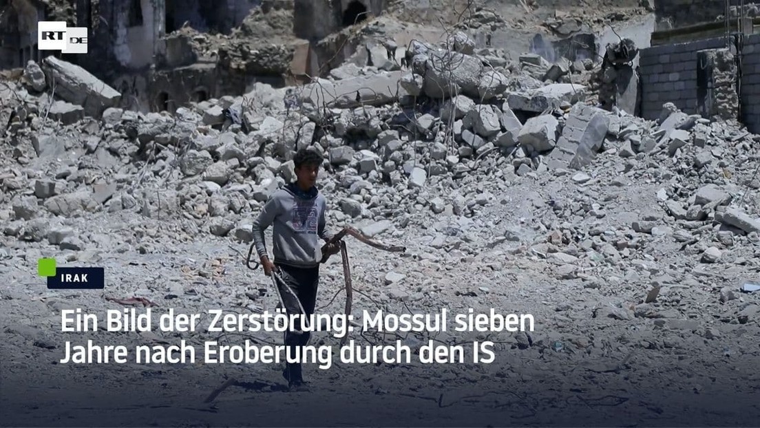 Ein Bild der Zerstörung: Mossul sieben Jahre nach Eroberung durch den IS