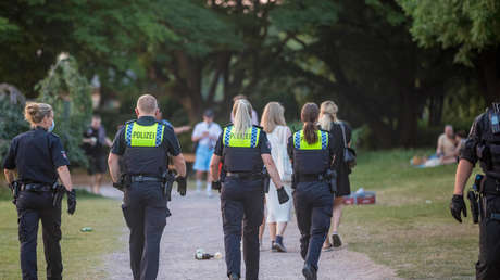 Polizeieinsätze nach Massenpartys mit Tausenden Menschen in mehreren deutschen Städten