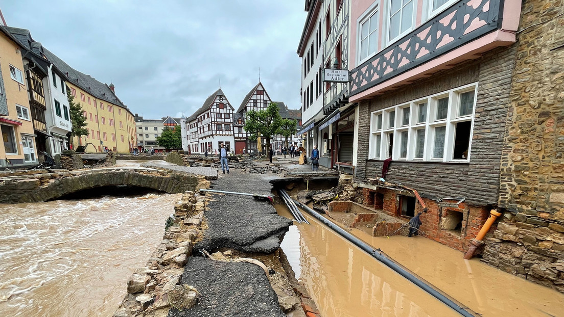 Westdeutschland: Weiterhin Tote und Vermisste bei Hochwasserkatastrophe