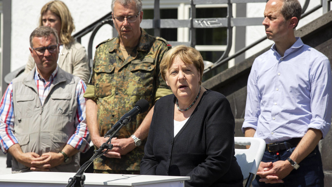 "Merkel räumt auf" – Deutsche Welle veröffentlicht idealisierende "Karikatur" zum Hochwasser