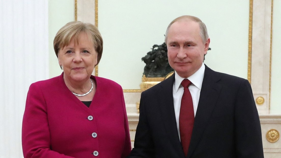 Merkel informiert Putin über Einigung mit den USA: "Durchbruch bei Nord Stream 2"