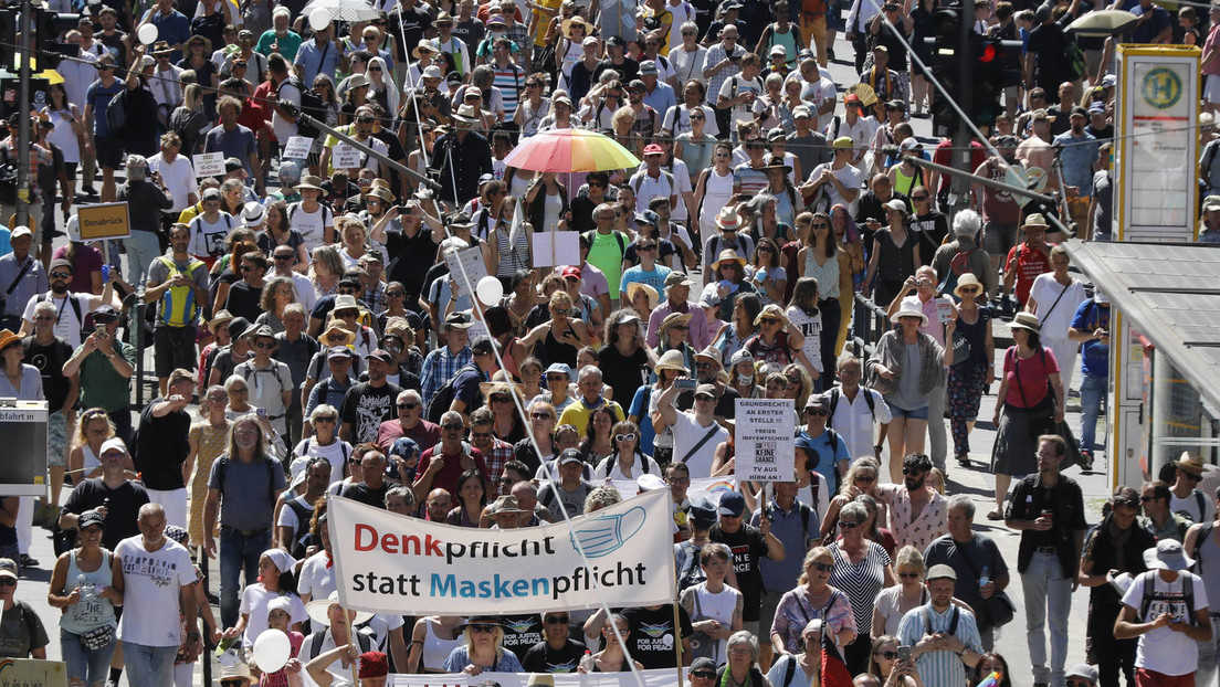 Verbot der Querdenker-Demos in Berlin – Polizei sieht keine Vergleichbarkeit zum CSD