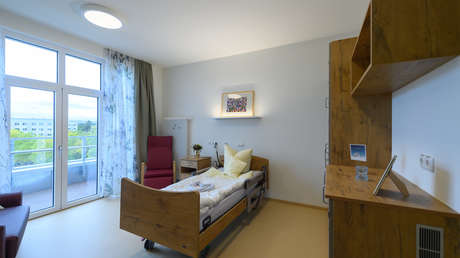 Wer ins Hospiz geht, hat keine Angst vor Corona