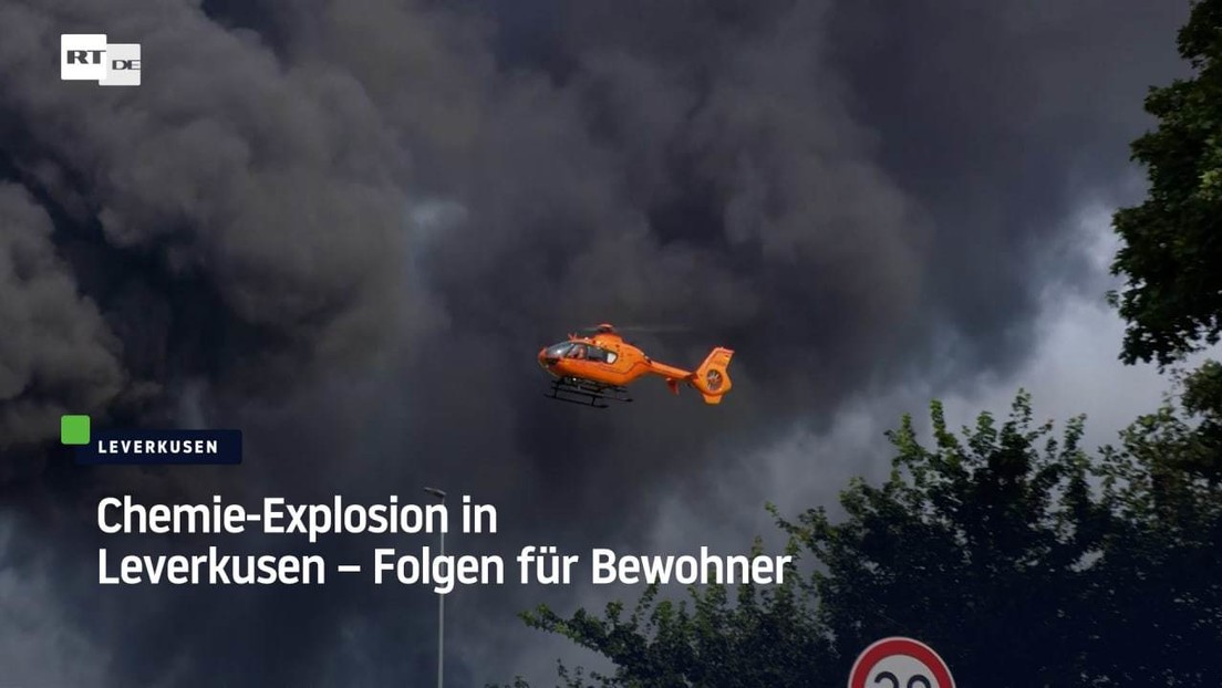 Chemie-Explosion in Leverkusen – Folgen für Bewohner