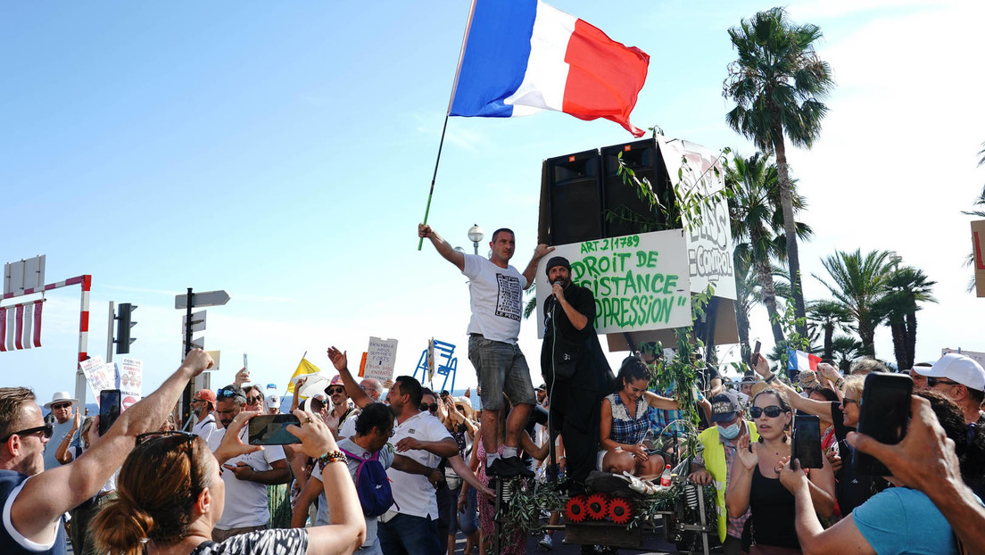 Siebtes Wochenende in Folge: Massenproteste in Frankreich gegen Corona-Politik