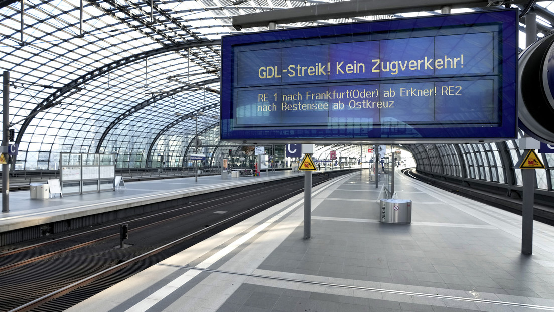 GDL kündigt siebentägigen Streik bei der Bahn ab Mittwoch an
