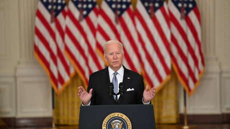 Biden verteidigt Abzug aus Afghanistan und gibt Afghanen Schuld für Niederlage