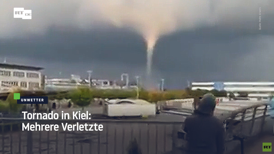 Tornado in Kiel: Mehrere Verletzte