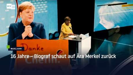 16 Jahre – Biograf schaut auf Ära Merkel zurück