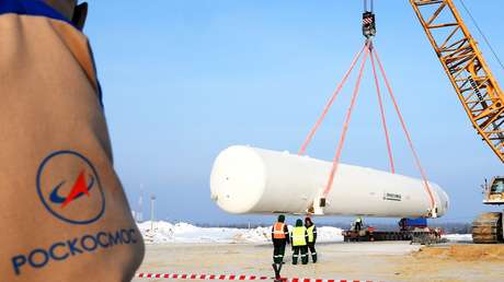 Weltraumbahnhof Wostotschny soll im nächsten Jahr fertig werden