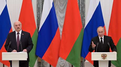 Putin kritisiert Doppelstandards – "Warum redet man mit den Taliban, aber mit Lukaschenko nicht?"
