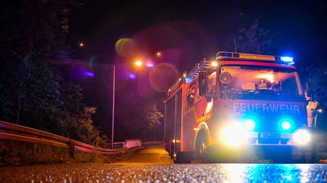 Großbrand in Stuttgart: Busdepot geht in Flammen auf