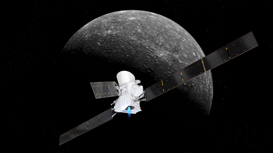 Europäisch-japanische Sonde BepiColombo sandte erstes Foto vom Merkur
