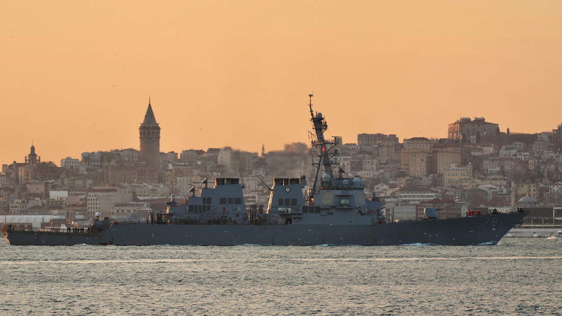 US-Zerstörer im Schwarzen Meer: Russische Marine verfolgt Aktivitäten von USS Porter