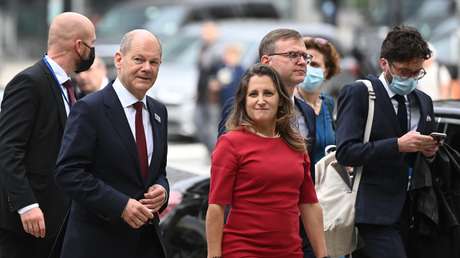 "Yes, we made it!": Olaf Scholz feiert sich in Washington für die Globale Mindeststeuer