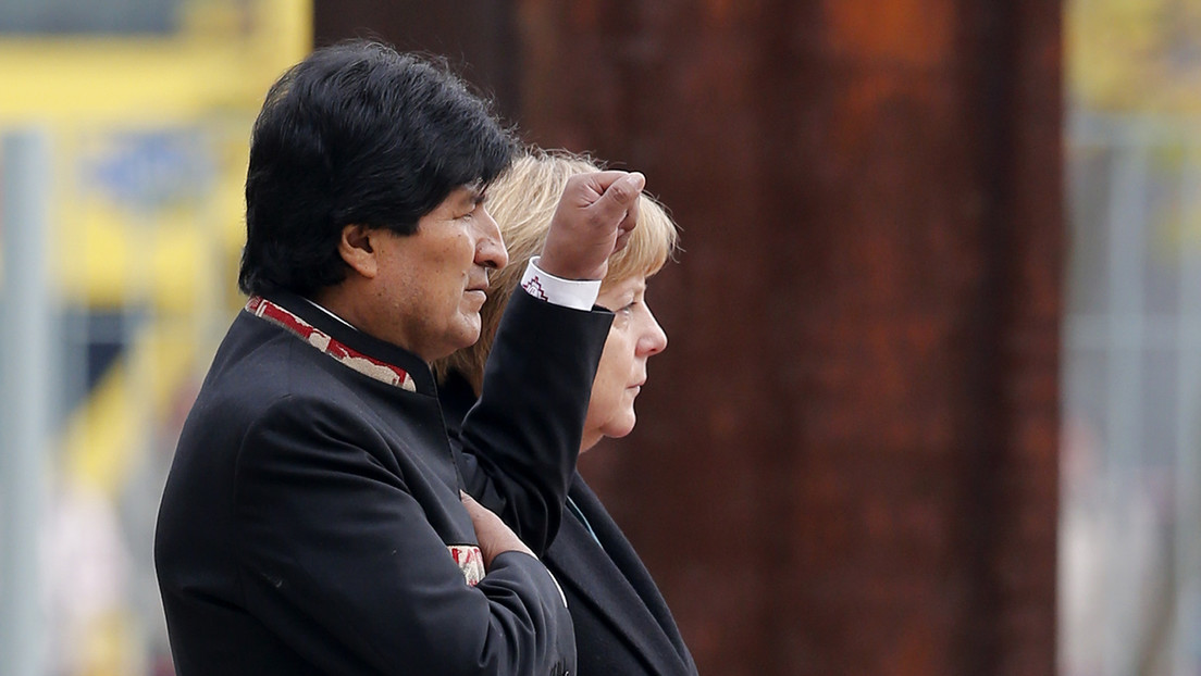  Präsident von Bolivien und scharfer US-Kritiker Evo Morales auf Staatsbesuch in Deutschland
