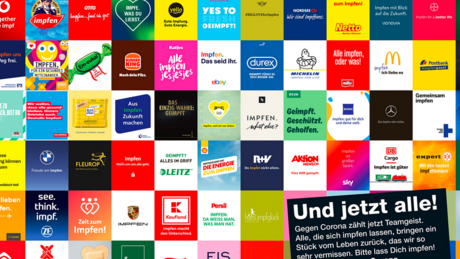 Kampagne der Wirtschaft: 150 Top-Firmen rufen zum Impfen auf