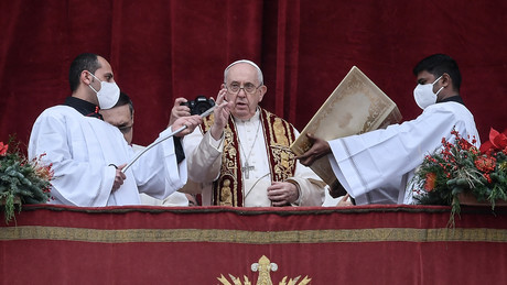 Weihnachtsbotschaft vom Papst: Sorge vor Kriegen und den sozialen Folgen der Corona-Pandemie