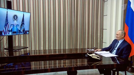 Telefonat zwischen Putin und Biden heute am späten Abend